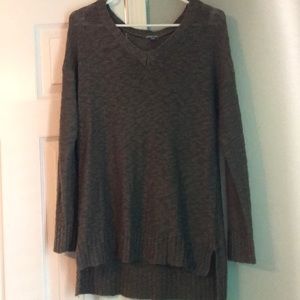 brown knit sweater